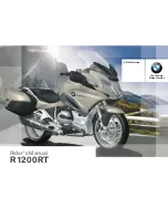 BMW R 1200 RT Rider'S Manual preview