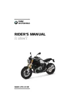 BMW R nineT 2020 Rider'S Manual preview