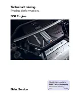 Предварительный просмотр 1 страницы BMW S58 Owner'S Handbook Manual