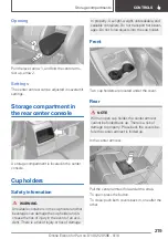 Preview for 219 page of BMW X1 2018 Owner'S Manual