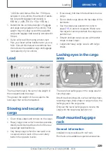 Preview for 229 page of BMW X1 2018 Owner'S Manual