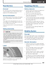 Preview for 251 page of BMW X1 2018 Owner'S Manual