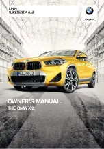 Предварительный просмотр 1 страницы BMW X2 2021 Owner'S Manual