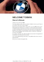 Предварительный просмотр 3 страницы BMW X2 2021 Owner'S Manual