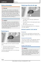 Предварительный просмотр 110 страницы BMW X2 2021 Owner'S Manual