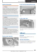 Предварительный просмотр 203 страницы BMW X2 2021 Owner'S Manual