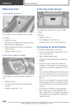 Предварительный просмотр 204 страницы BMW X2 2021 Owner'S Manual