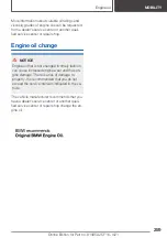 Предварительный просмотр 259 страницы BMW X2 2021 Owner'S Manual