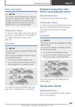 Предварительный просмотр 275 страницы BMW X2 2021 Owner'S Manual