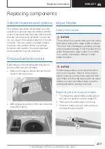 Предварительный просмотр 267 страницы BMW X2 2022 Owner'S Manual