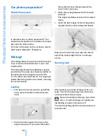 Предварительный просмотр 67 страницы BMW X3 2.5i Owner'S Manual