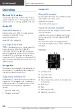 Предварительный просмотр 60 страницы BMW X3 2021 Owner'S Manual