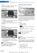 Preview for 50 page of BMW X3 xDrive20d 2013 Owner'S Handbook Manual