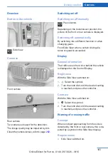 Предварительный просмотр 165 страницы BMW X5 2017 Owner'S Manual