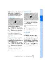 Preview for 63 page of BMW X5 3.0si Owner'S Manual