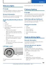 Preview for 181 page of BMW X5 - CATALOGUE Owner'S Manual