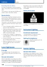 Preview for 184 page of BMW X5 - CATALOGUE Owner'S Manual