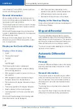 Preview for 226 page of BMW X5 - CATALOGUE Owner'S Manual