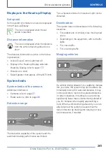 Preview for 241 page of BMW X5 - CATALOGUE Owner'S Manual