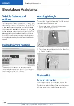 Preview for 398 page of BMW X5 - CATALOGUE Owner'S Manual