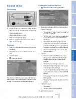 Предварительный просмотр 211 страницы BMW X5 M Owner'S Manual