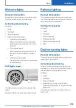 Preview for 179 page of BMW X5 PLUG-IN HYBRID Owner'S Manual