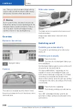 Preview for 202 page of BMW X5 PLUG-IN HYBRID Owner'S Manual