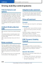 Preview for 226 page of BMW X5 PLUG-IN HYBRID Owner'S Manual