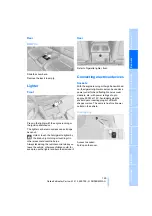 Preview for 131 page of BMW X5 XDRIVE 30I - 2008 Owner'S Manual