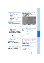 Preview for 209 page of BMW X5 XDRIVE 30I - 2008 Owner'S Manual