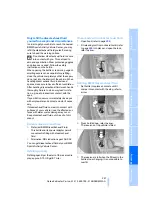 Preview for 249 page of BMW X5 XDRIVE 30I - 2008 Owner'S Manual