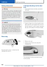 Preview for 92 page of BMW X6 M50i 2021 Owner'S Manual