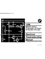 BMW Z3 (E36/7) Electric Troubleshooting Manual preview