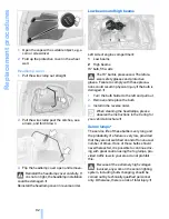 Предварительный просмотр 94 страницы BMW Z4 2005 Owner'S Manual