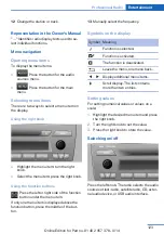 Предварительный просмотр 123 страницы BMW Z4 2014 Owner'S Manual