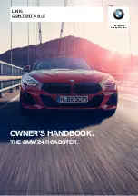 BMW Z4 Roadster Owner'S Handbook Manual preview