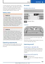 Preview for 177 page of BMW Z4 Roadster Owner'S Handbook Manual