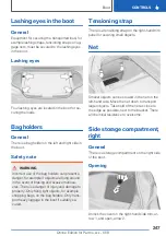 Preview for 247 page of BMW Z4 Roadster Owner'S Handbook Manual