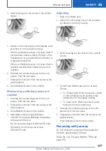 Preview for 277 page of BMW Z4 Roadster Owner'S Handbook Manual