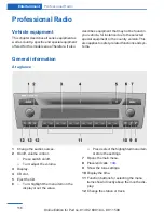 Предварительный просмотр 116 страницы BMW Z4 sDrive28i Owner'S Manual