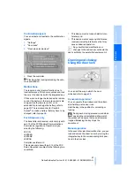 Предварительный просмотр 33 страницы BMW Z4 sDrive30i Owner'S Manual