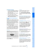 Предварительный просмотр 37 страницы BMW Z4 sDrive30i Owner'S Manual