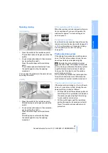 Предварительный просмотр 39 страницы BMW Z4 sDrive30i Owner'S Manual