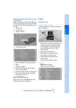 Предварительный просмотр 73 страницы BMW Z4 sDrive30i Owner'S Manual