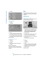 Предварительный просмотр 74 страницы BMW Z4 sDrive30i Owner'S Manual