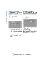 Предварительный просмотр 78 страницы BMW Z4 sDrive30i Owner'S Manual