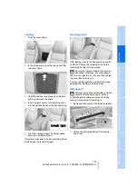 Предварительный просмотр 109 страницы BMW Z4 sDrive30i Owner'S Manual