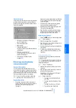 Предварительный просмотр 129 страницы BMW Z4 sDrive30i Owner'S Manual