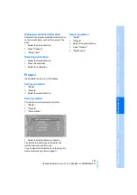 Предварительный просмотр 147 страницы BMW Z4 sDrive30i Owner'S Manual