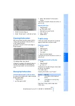 Предварительный просмотр 151 страницы BMW Z4 sDrive30i Owner'S Manual